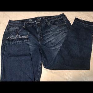 Crown & Ivy jean capris